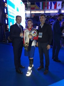 Анастасия ШАМОНОВА завоевала золото Первенства Европы среди юниоров